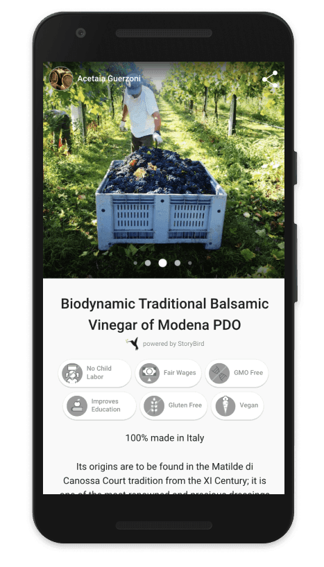 Use Ethostrace technology